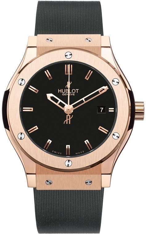 Hublot Classic Fusion Quartz Black Dial Watch